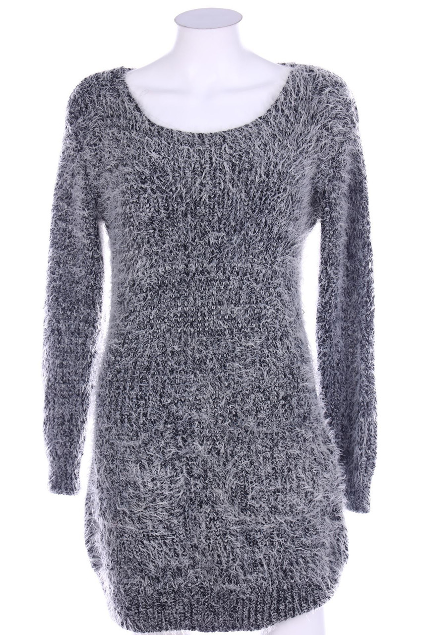 LAETITIA MEM - Strickkleid mit aufgesetzten Taschen - D 38