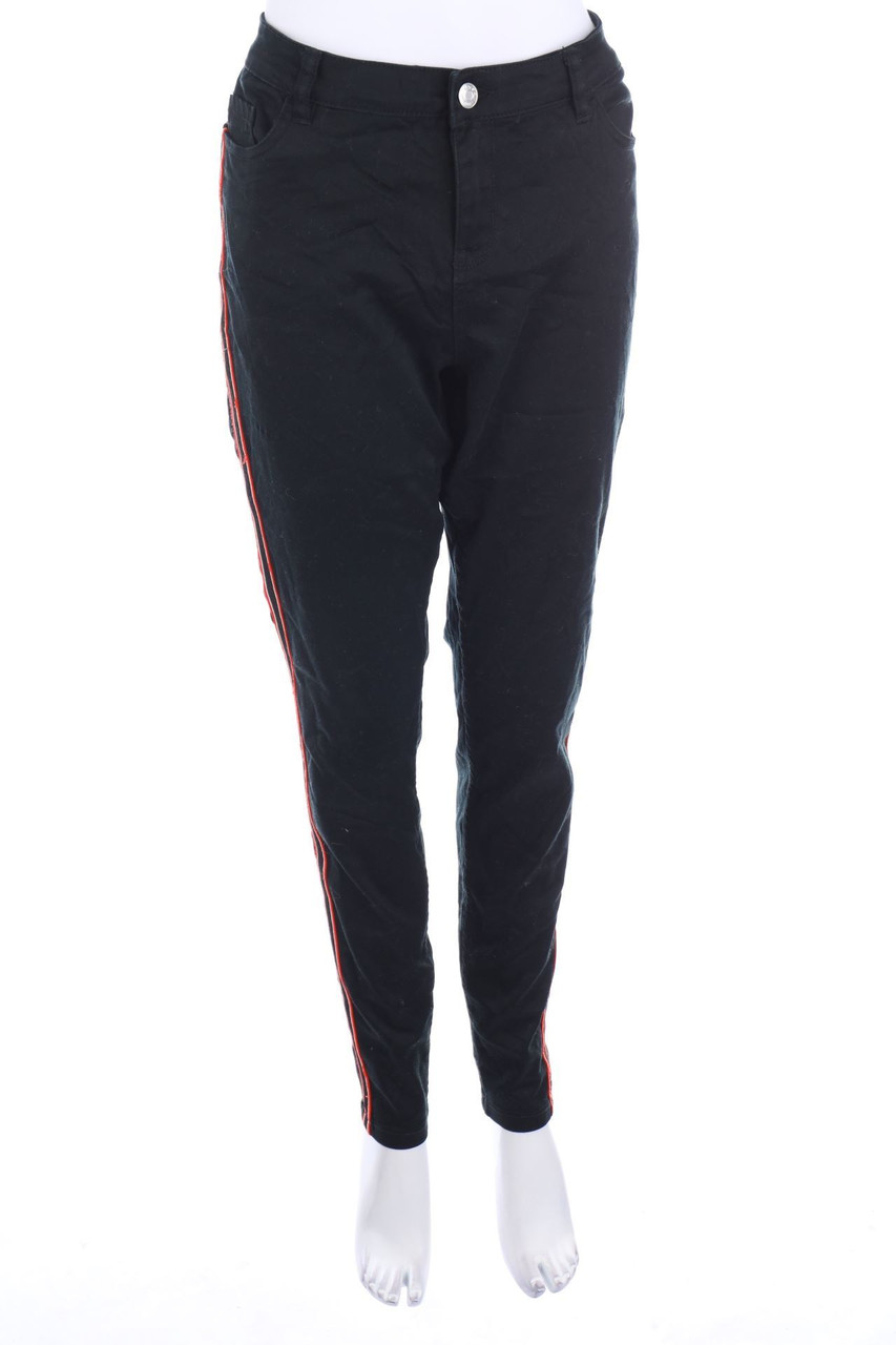 orsay - Skinny-Jeans mit Galonstreifen - D 44