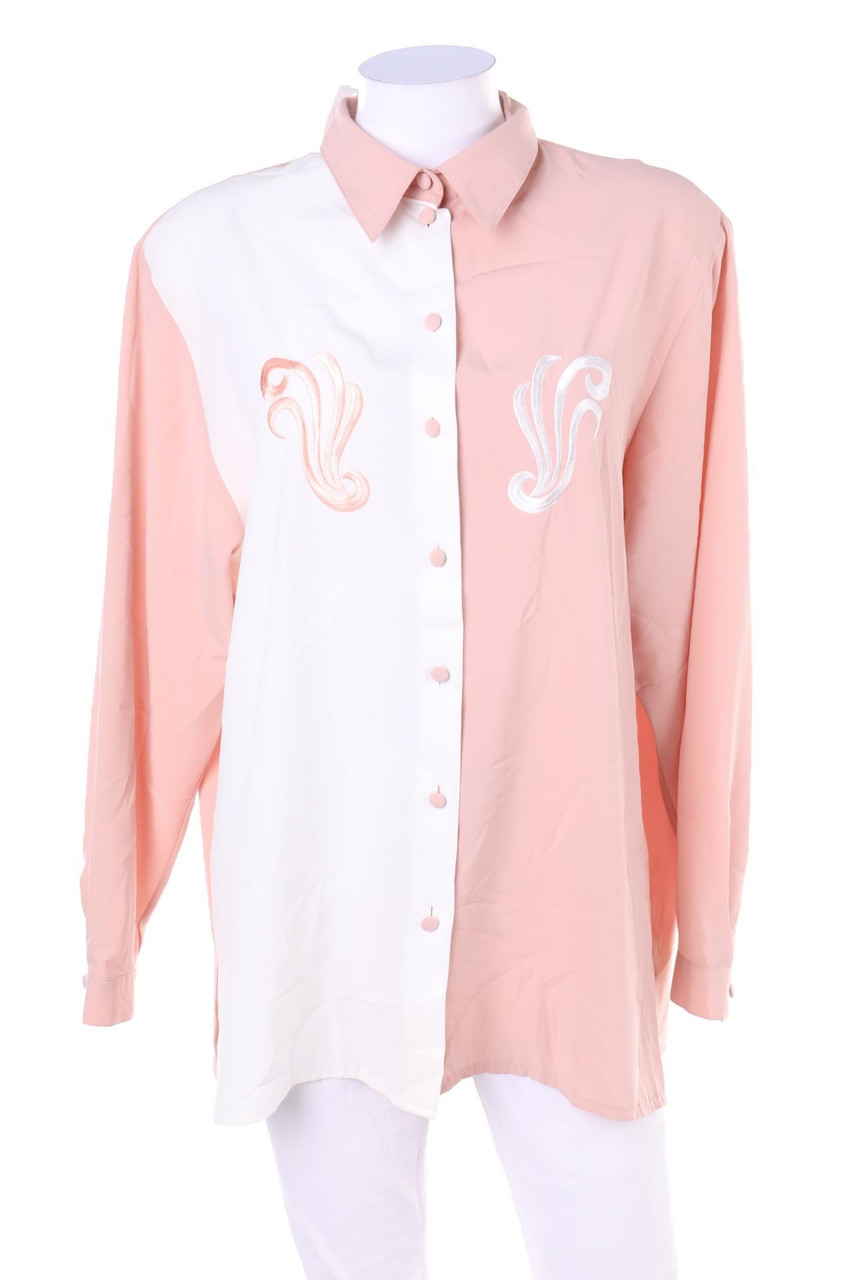 bs COLLECTION - Hemd-Bluse mit Stickereien - D 42