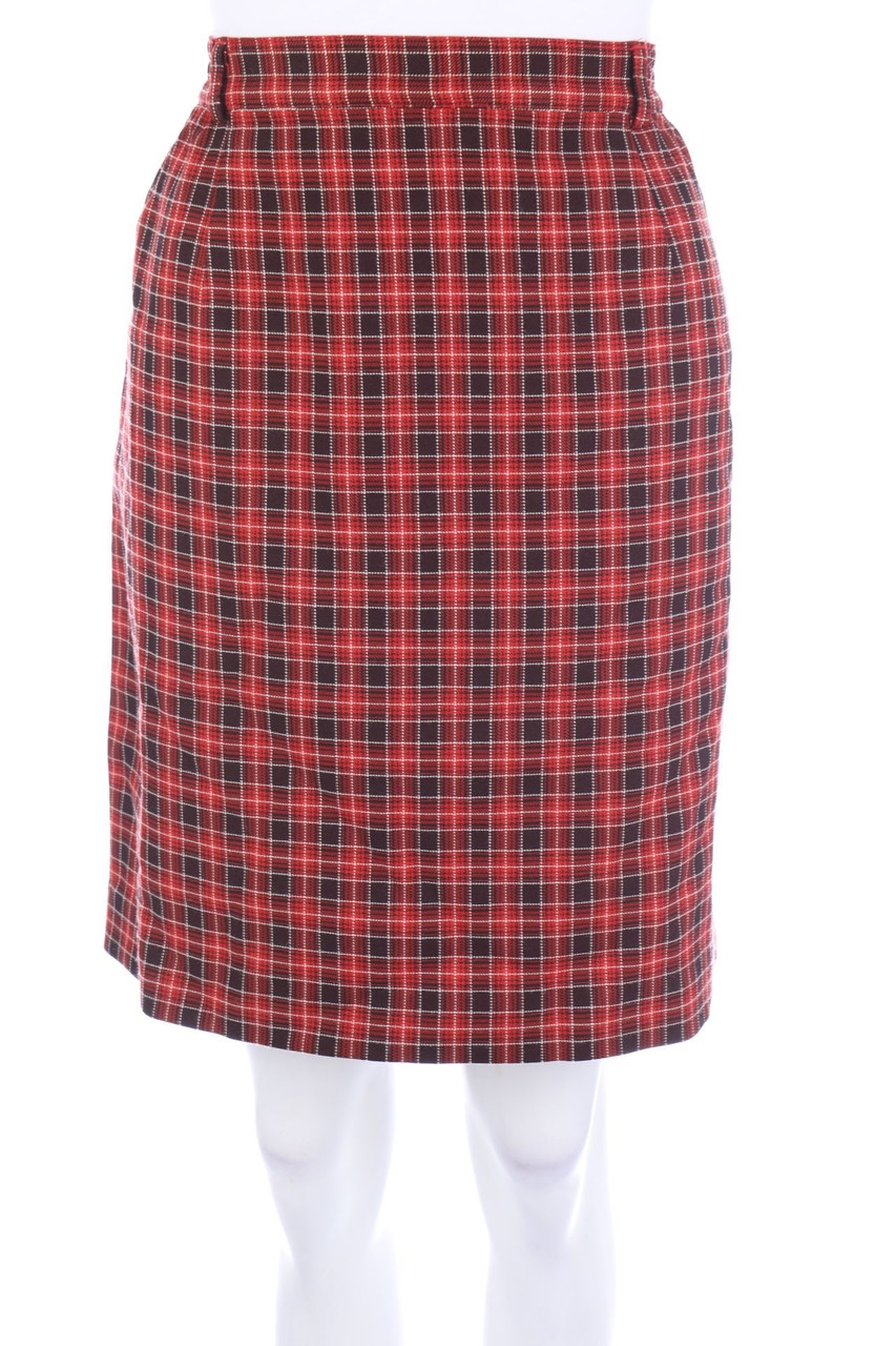 JÜRGEN MICHAELSEN - Rock mit Karo-Muster - D 42