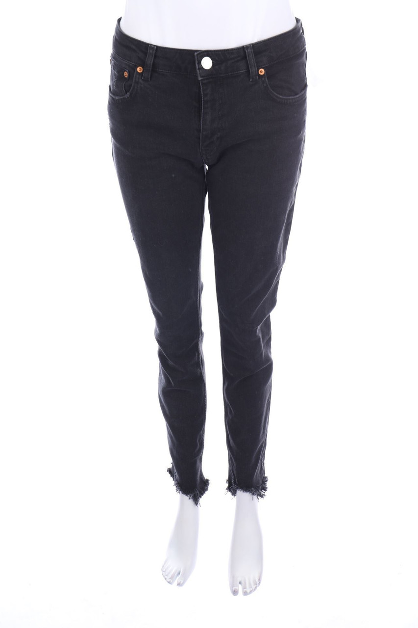 ZARA - Distressed Skinny-Jeans - D 38