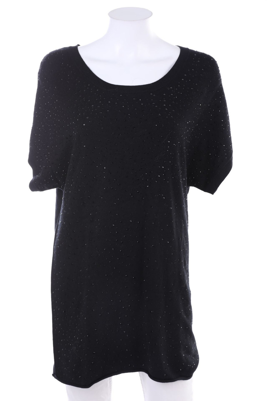 TEZENIS - Strick-Pullover mit Strass-Steinen - L