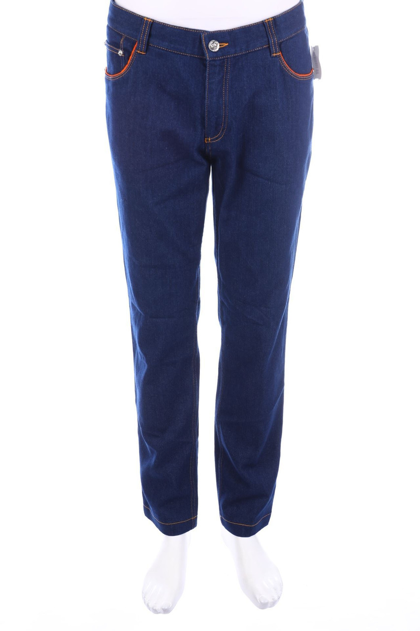 Frank Rudolf - Dark Denim Straight Cut Jeans - 56