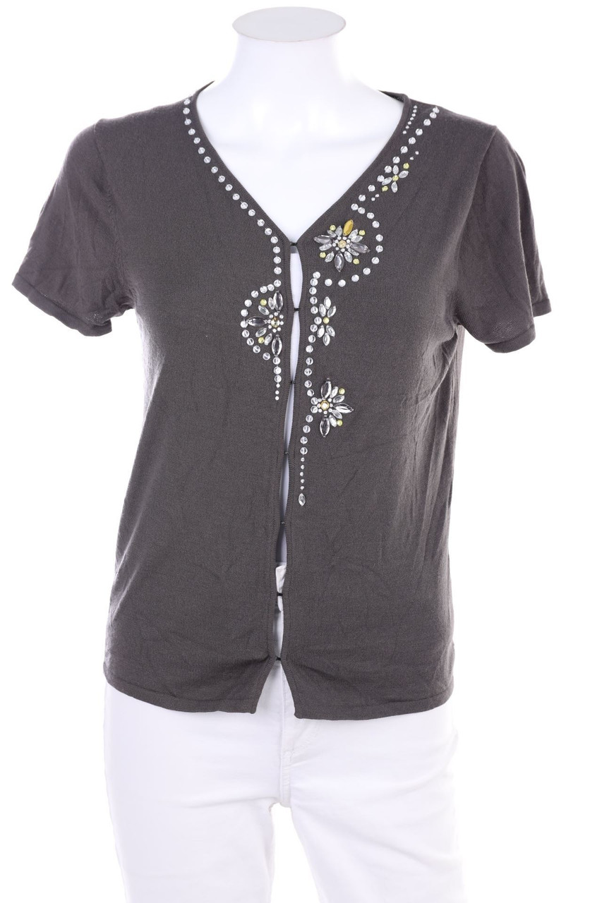 just B - Cardigan mit Strass-Steinen - D 34
