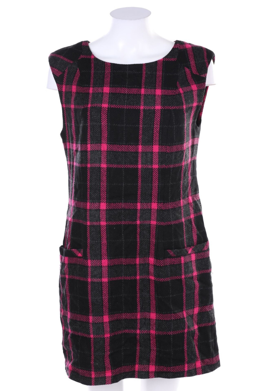 HALLHUBER - Kleid mit Karo-Muster - D 40