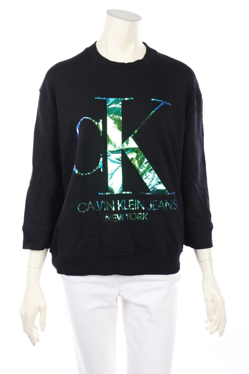 Calvin Klein Jeans - Sweatshirt mit Logo-Print - XL