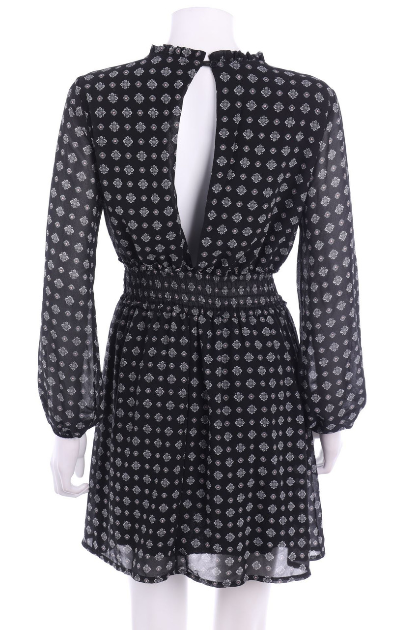TWO WAY - Print-Kleid mit Smok-Details - S