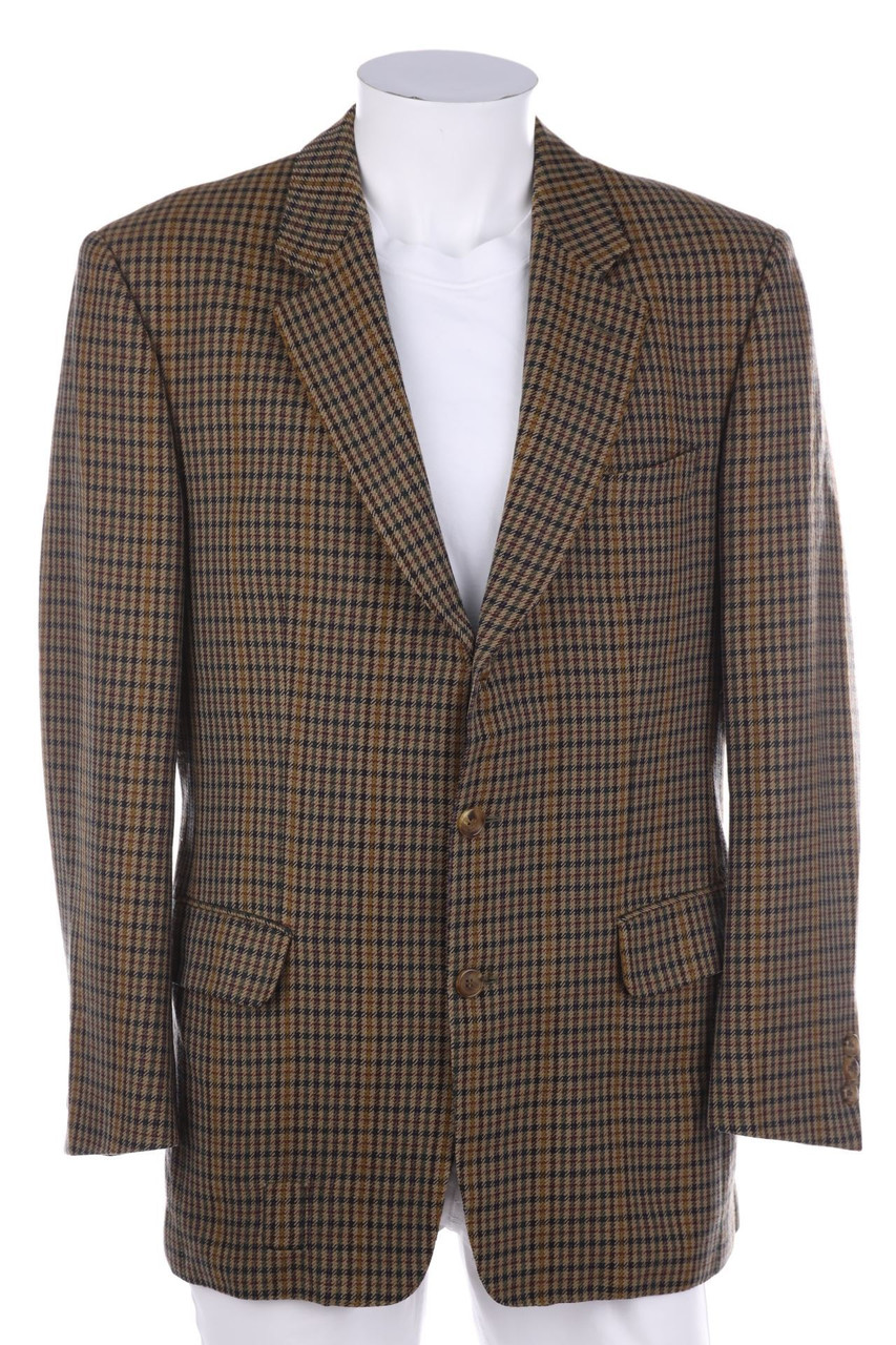 SECONDHAND - Brit Style-Schurwoll-Sakko - 52