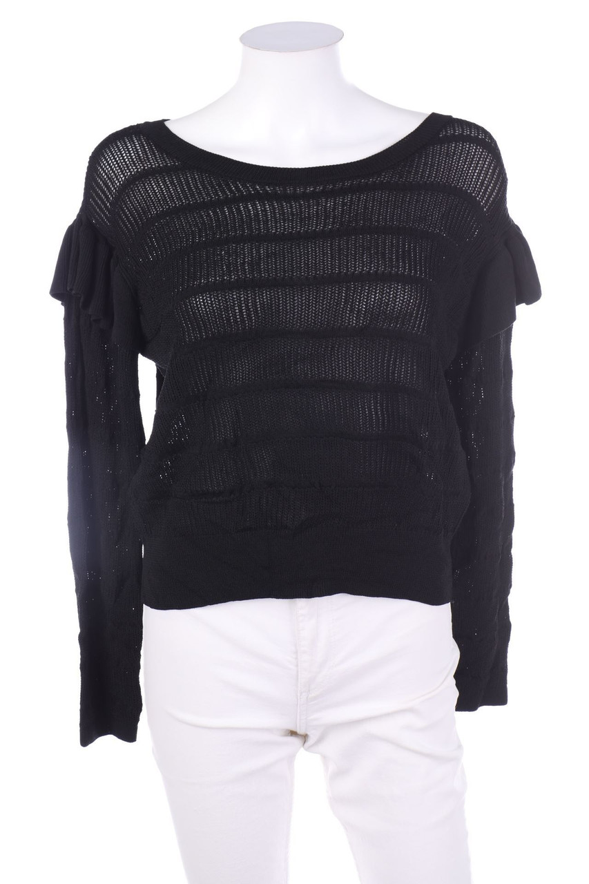 AVANT PREMIERE - Strick-Pullover mit Volants - S