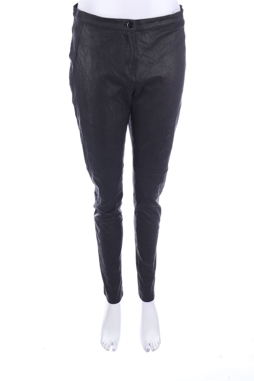 manguun - Kunstleder-Hose - D 38