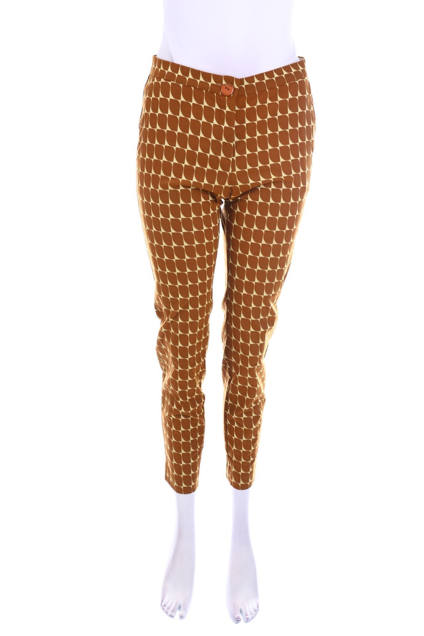 MARCHÉ 21 - Hose mit geometrischem Muster - D 34