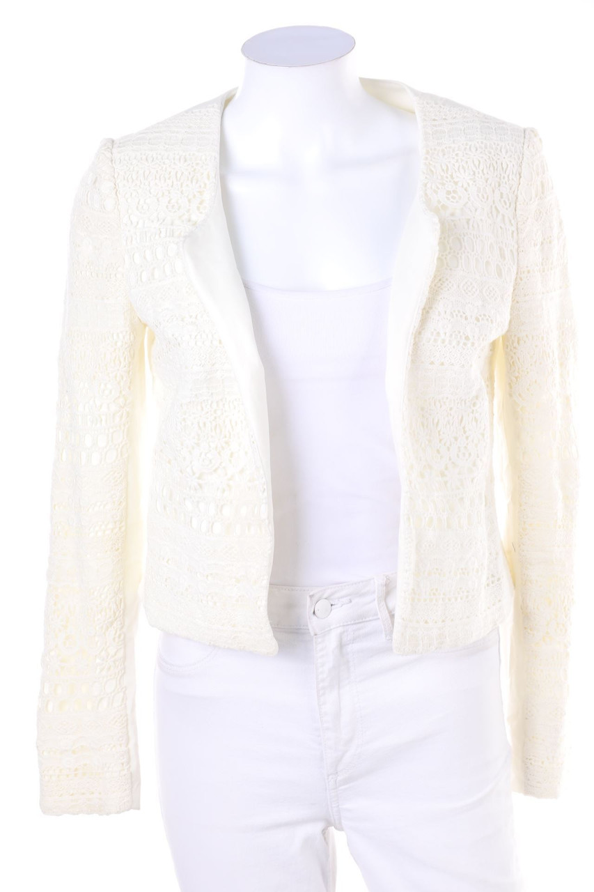 AVANT PREMIERE - Blazer mit Spitze - D 36