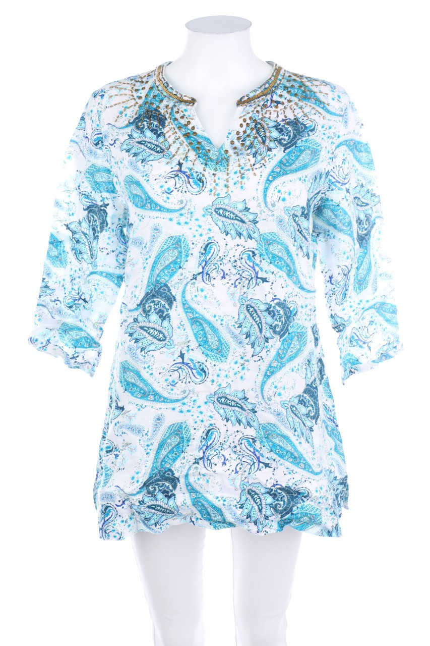maddison - Tunika-Bluse mit floralem Muster - D 40