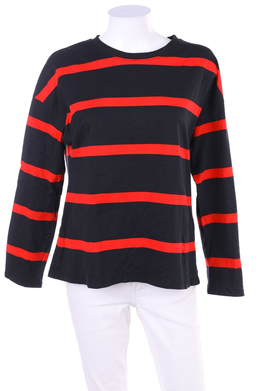 ZARA - Longsleeve-Shirt mit Streifen - S