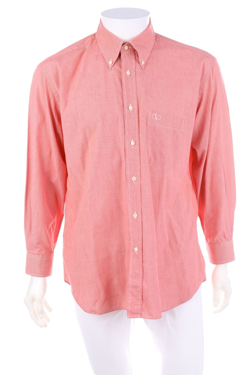 VALENTINO CHEMISES - kariertes Button-down-Hemd - 41