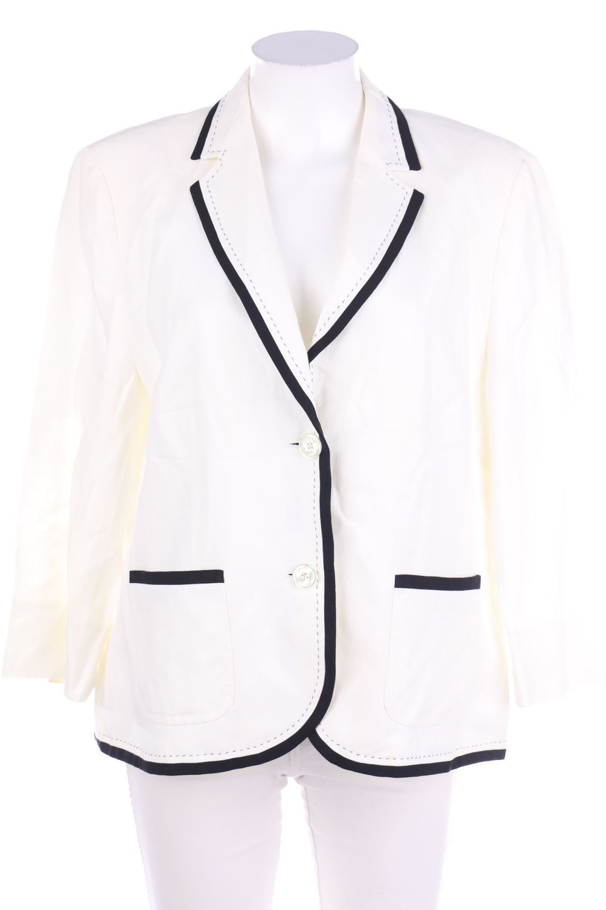 BASLER - Blazer aus Leinen-Mix - D 42