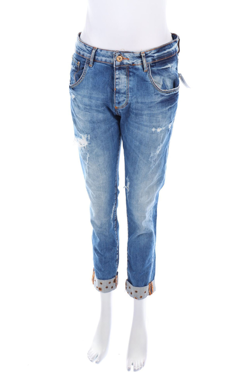 what´s up? - Destroyed Boyfriend-Jeans - W29