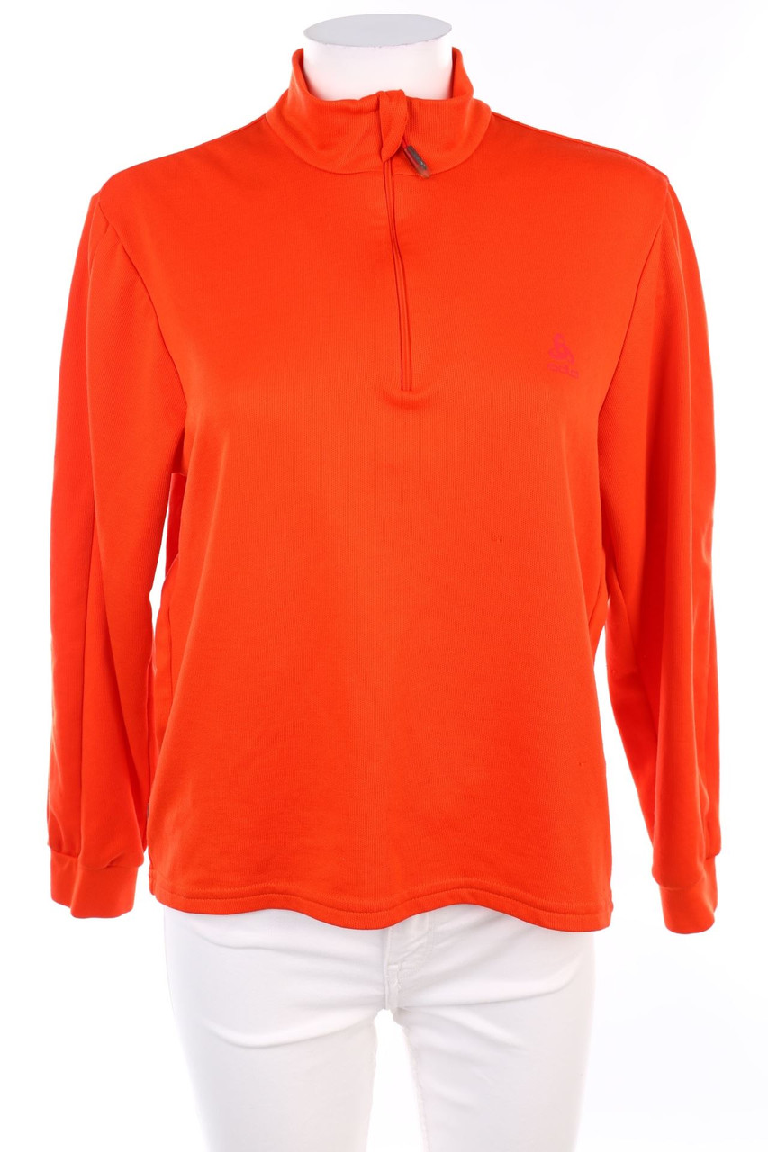 odlo - Longsleeve-Shirt mit Logo-Print - XS