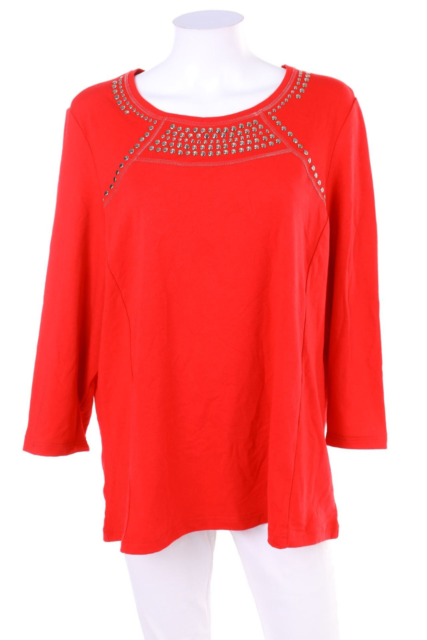 LAURA KENT - Shirt mit Nieten - D 48