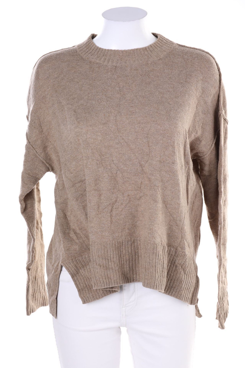 H&M - Oversize-Strick-Pullover mit Wolle - XS