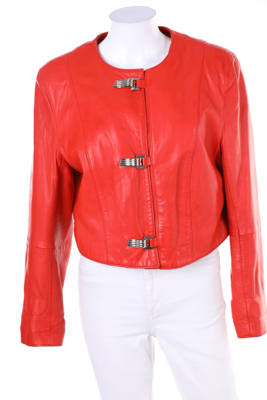 VINTAGE - Lederjacke - L