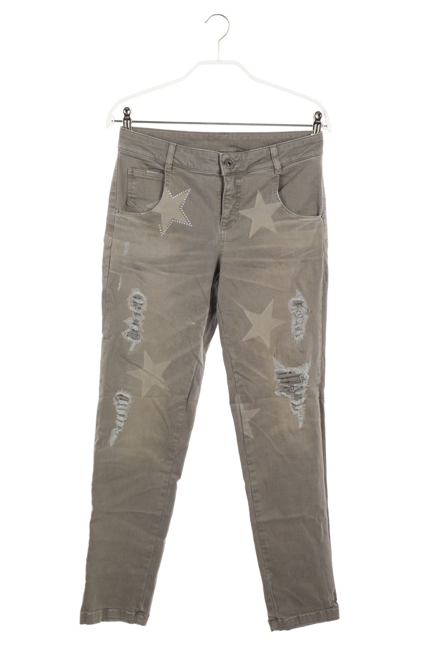 Alba Moda - Destroyed-Slim Jeans - D 36