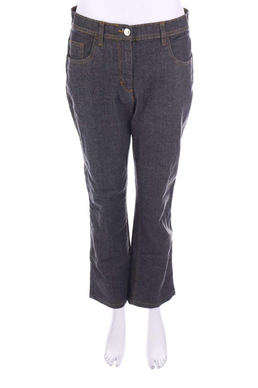 Paola! - Straight Cut Jeans mit Strass-Steinen - D 40