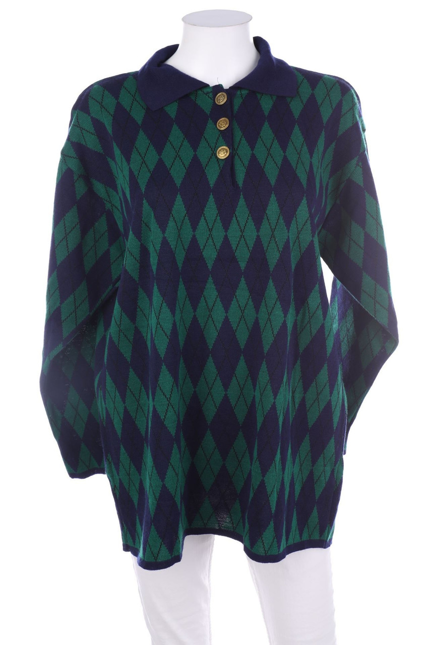 Création CAMiLLA - Polo-Pullover mit Argyle-Muster - D 42