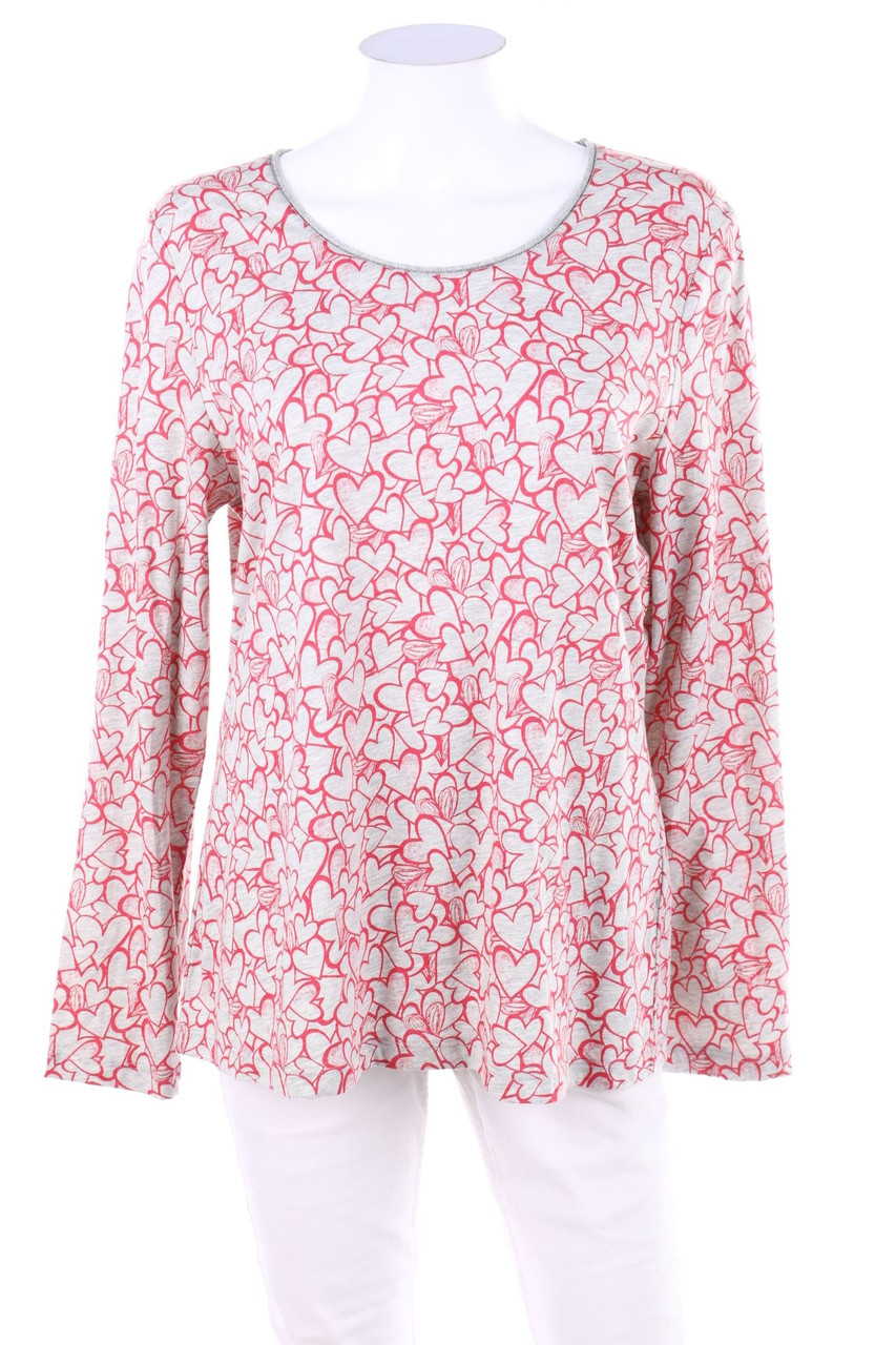 GERRY WEBER - Longsleeve-Shirt mit Baumwolle - XL