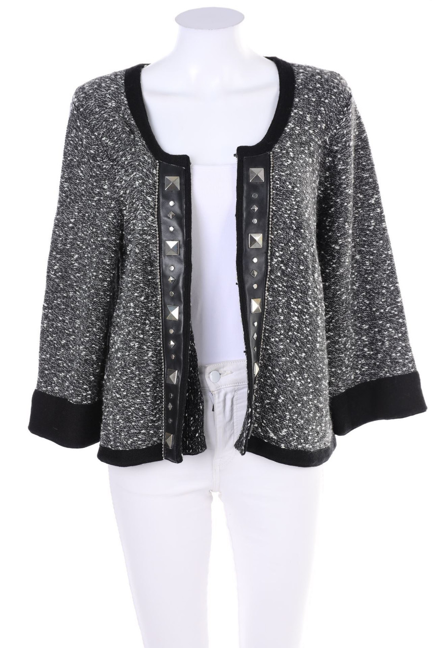 Betty Barclay - Cardigan aus Woll-Mix mit Nieten - D 46