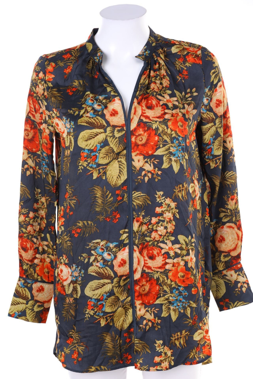 H&M - Bluse mit Blumen-Print - D 32