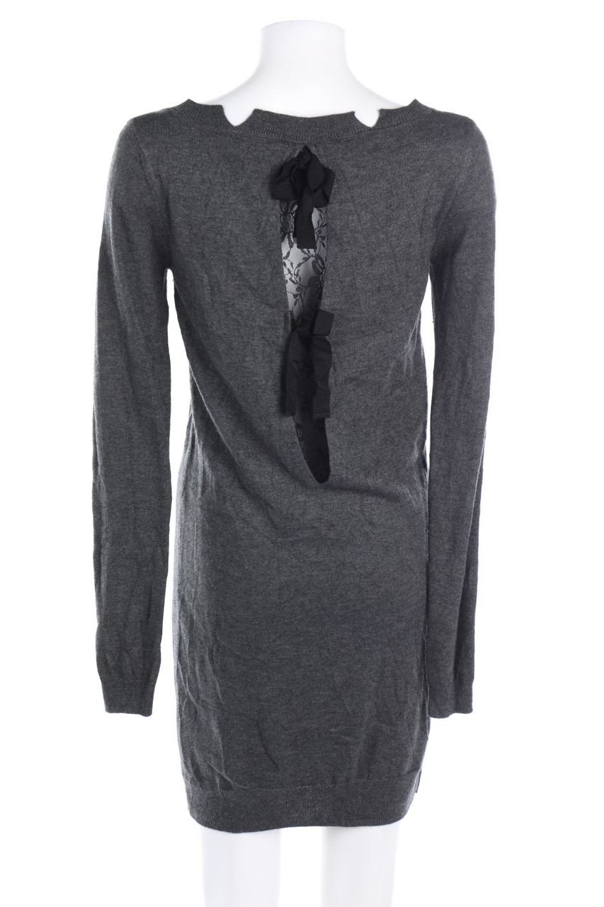 intimissimi - Strickkleid mit Spitzen-Einsatz - S