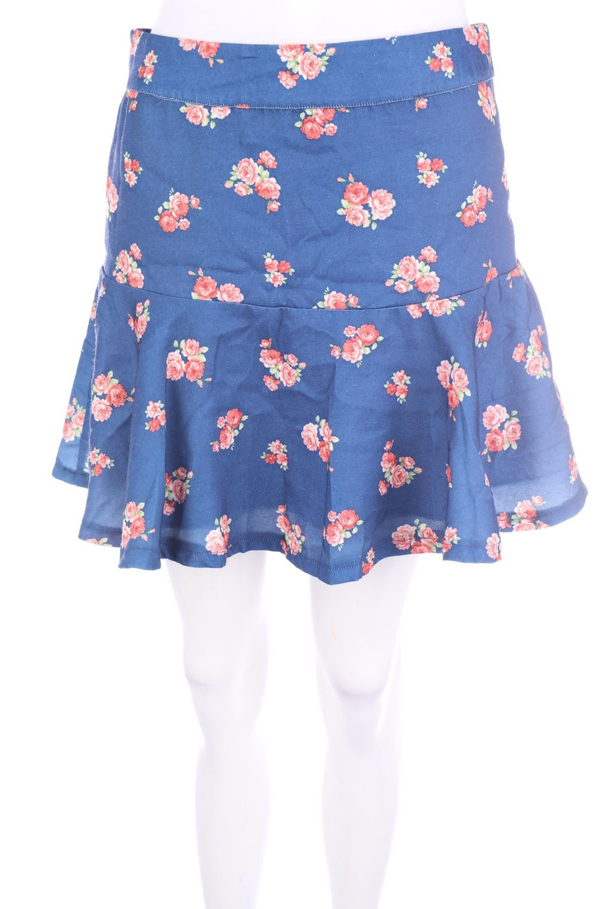 Kling - Volants-Minirock mit Blumen-Print - M