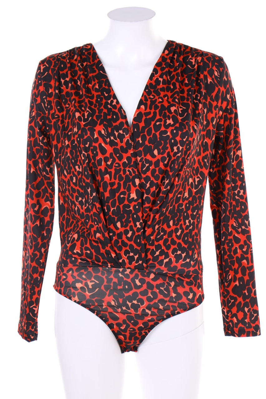 ZARA TRF - Body mit Leo-Print - S