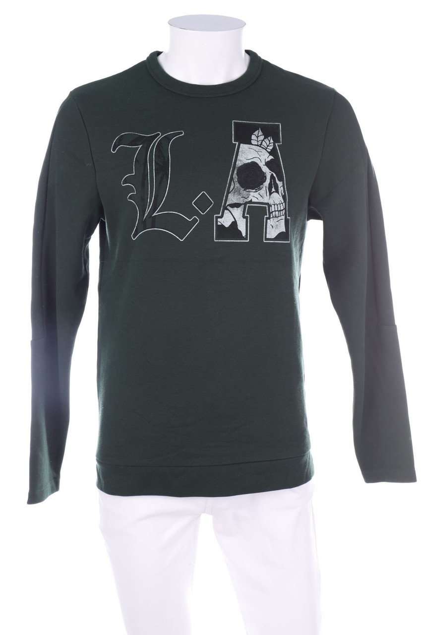 JACK & JONES - Longsleeve-Shirt mit Print - M