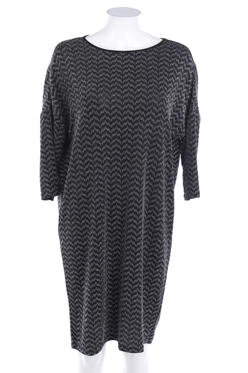 MONKI - Glitzer-Strickkleid - XS