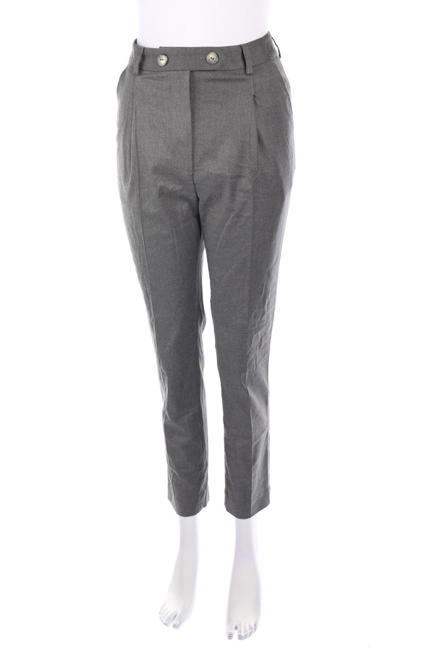 Verychi - Bundfaltenhose aus Woll-Mix - XS