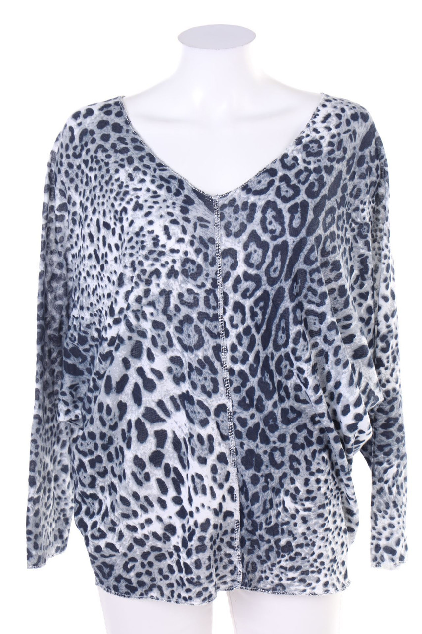 L´emotion - Batwing-Shirt mit Leo-Print - ONE SIZE