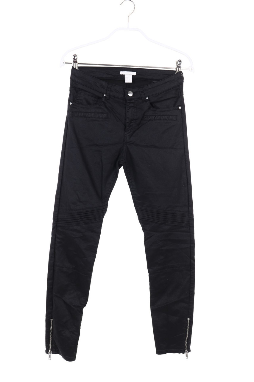 H&M - Coated-Skinny Jeggings - D 36