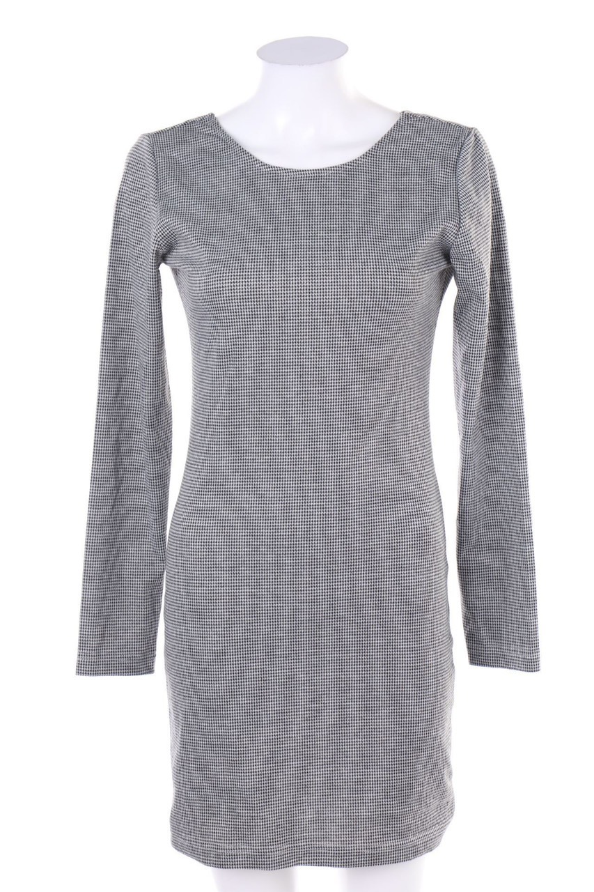 Chicorée - Kleid mit Hahnentritt-Muster - S