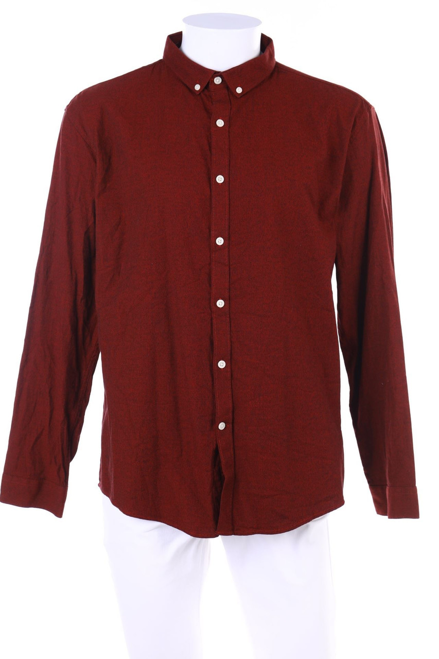 LINDBERGH - Button-down-Hemd aus Baumwolle - XXL