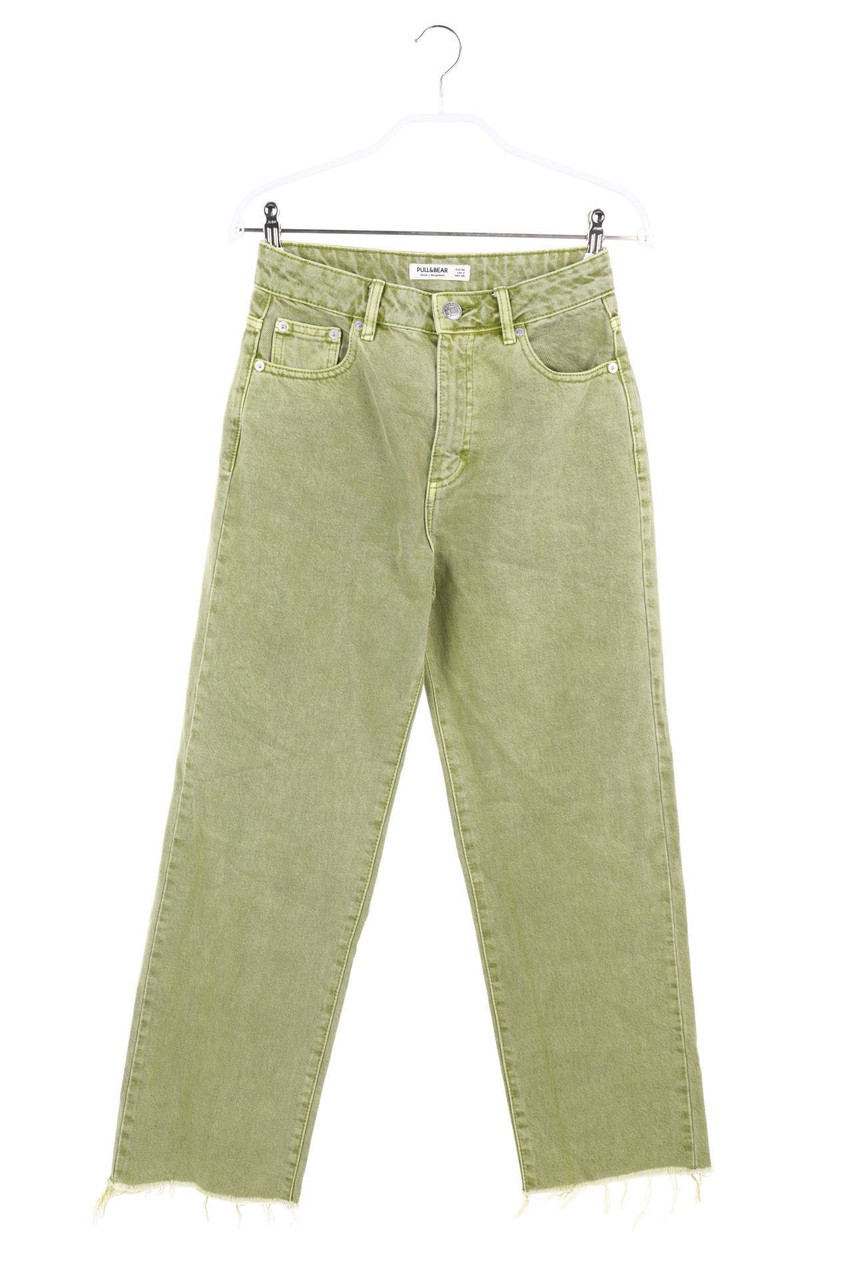PULL&BEAR - High Waist-Straight Cut Jeans - D 32