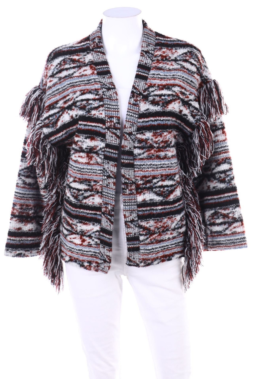 Bershka BSK GIRL - Boho-Cardigan mit Fransen - S