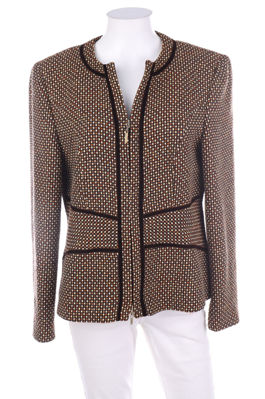 GERRY WEBER - Blazer-Jacke aus Schurwoll-Mix - D 40