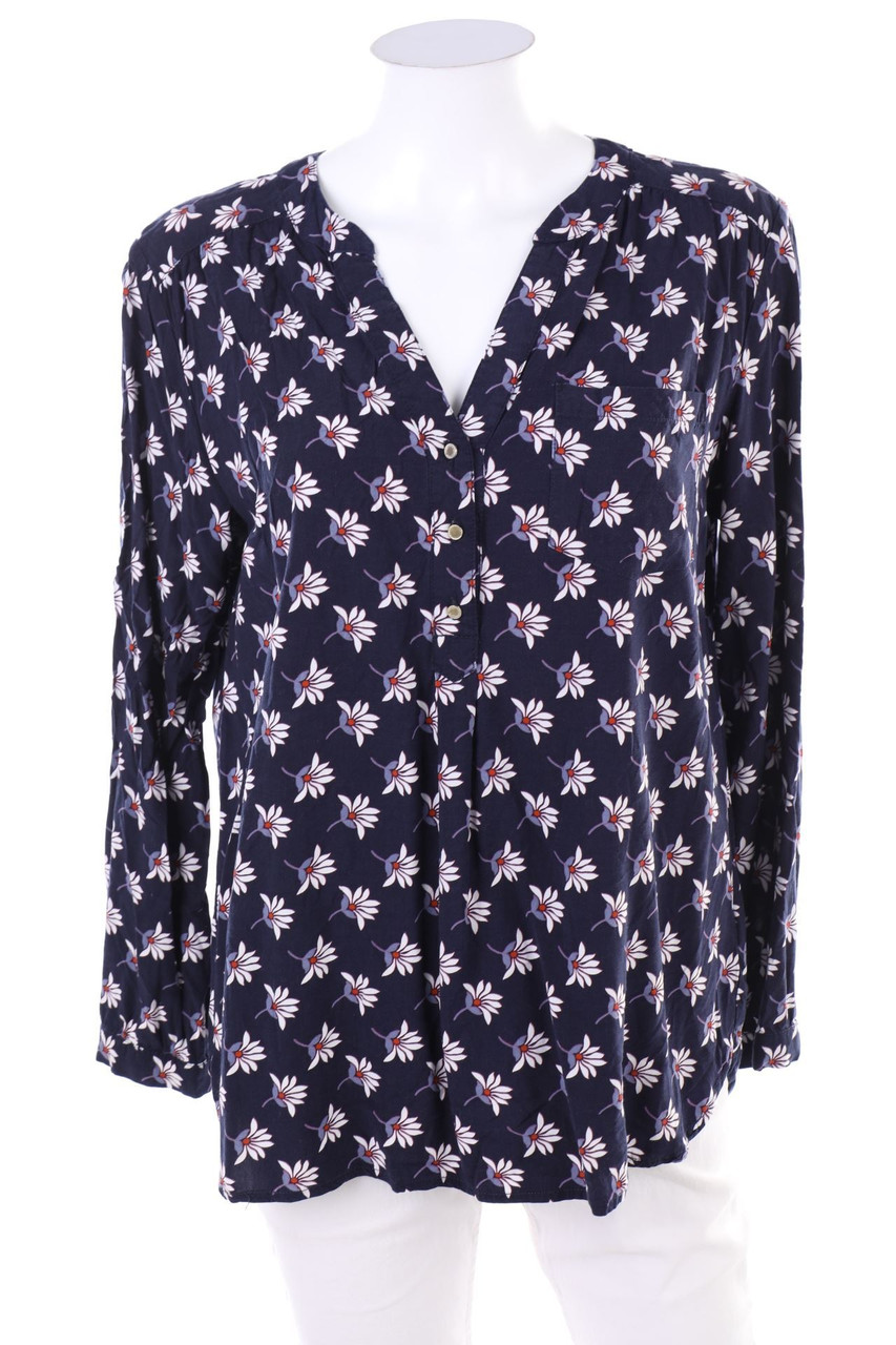 zero - Bluse mit Blumen-Print - D 40