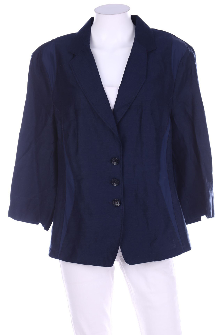 bianca - Blazer aus Leinen-Mix - D 44