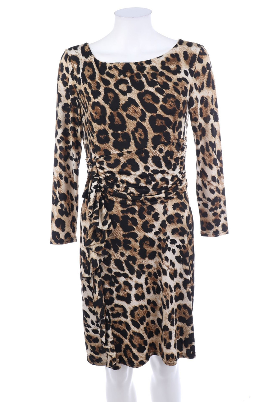 FIFILLES PARIS - Kleid mit Leo-Print - M