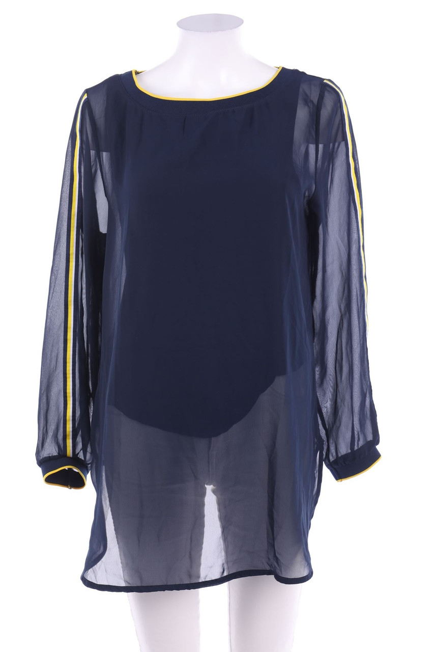 WOMEN essentials by Tchibo - Bluse mit Galonstreifen - D 40