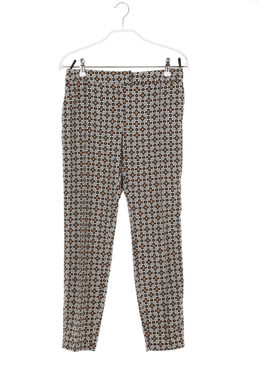 ELISABETTA FRANCHI - Hose mit Print - D 36