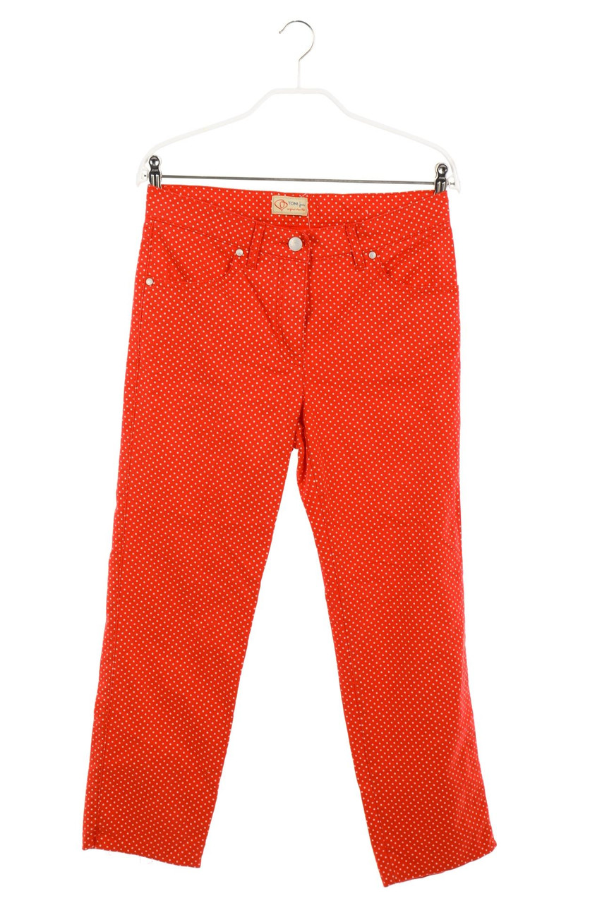 TONI - Slim Jeans mit Polka Dots - D 38